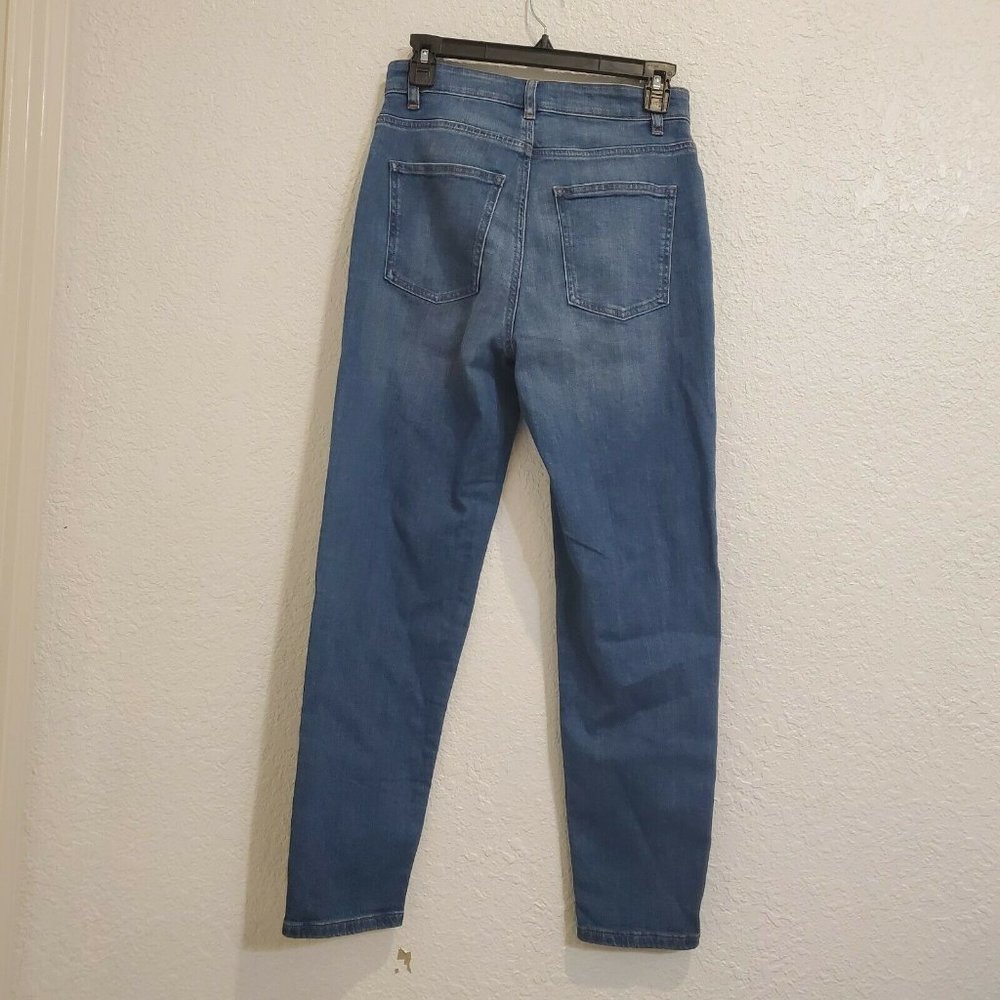 EILEEN FISHER Organic Cotton Soblu Ankle Jean Sz 0 - Picture 6 of 10